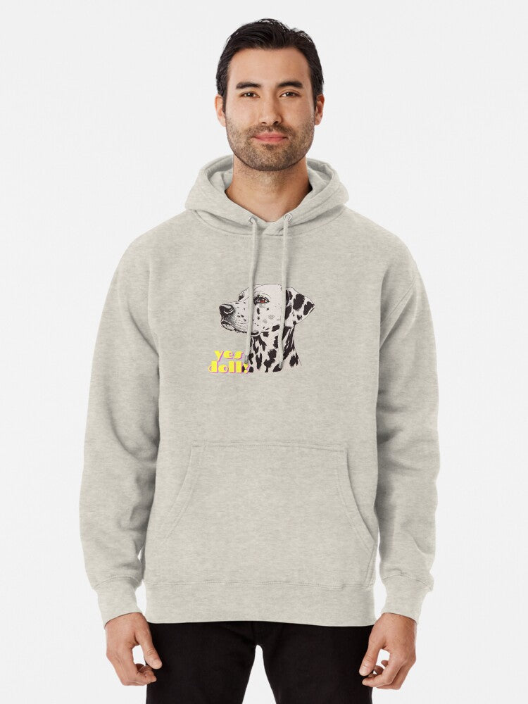 Yes Doll Pullover Hoodie | Cozy Graphic Hoodie | Unisex Pullover