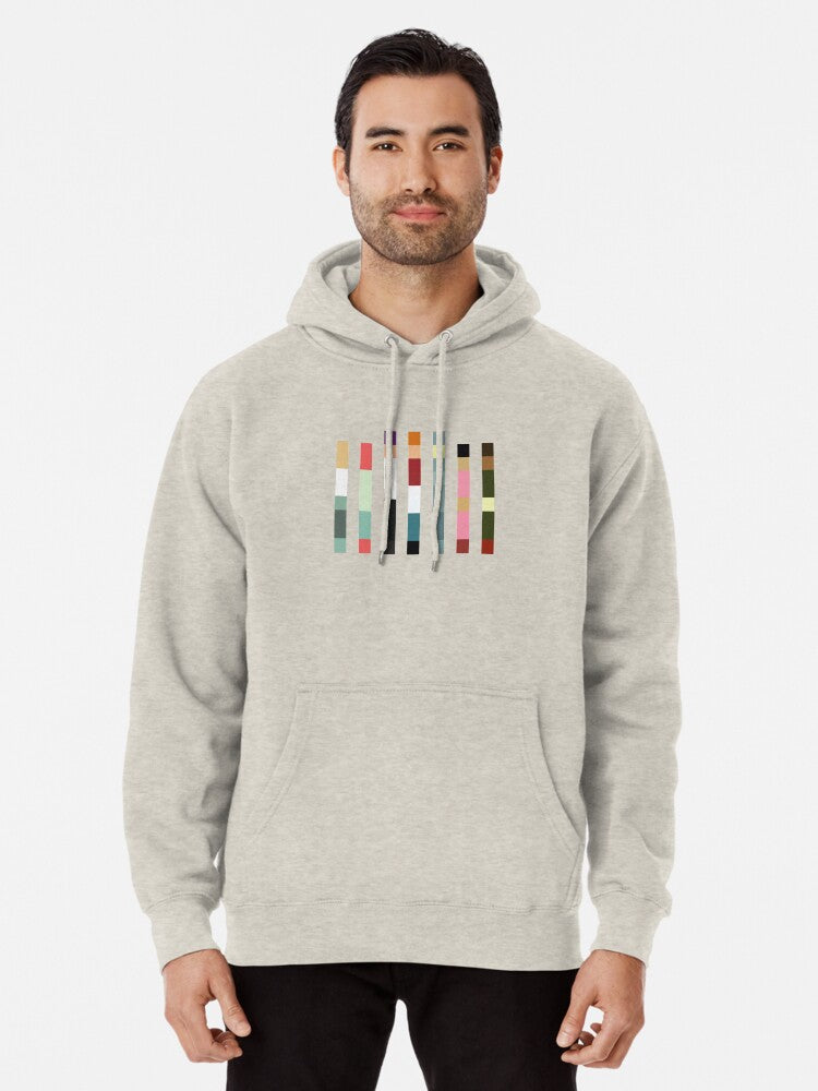 Look Closely Barcode Edition Pullover Hoodie | Cozy Graphic Hoodie | Unisex Pullover