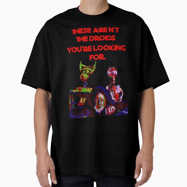 MST3K droids but not those Star Droids in the Wars  Oversized T-Shirt for Sale by JonathanAshArt