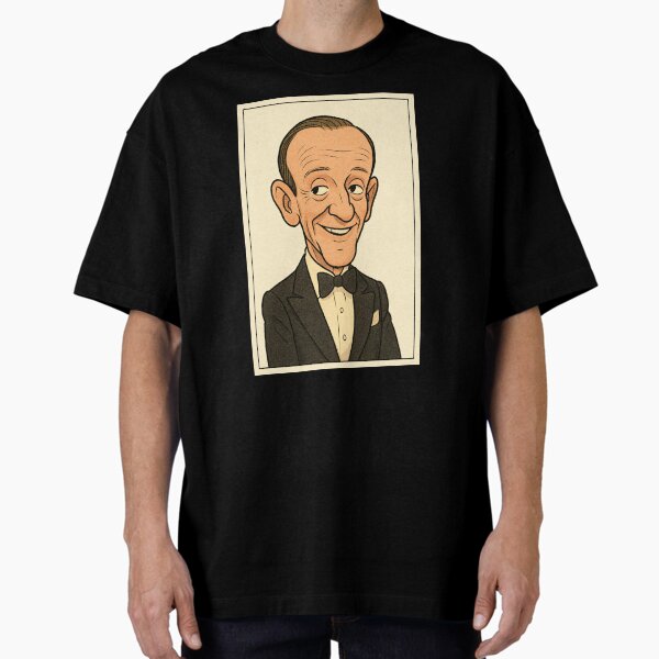Silver Screen Legends:Fred Astaire Oversized T-Shirt for Sale by halibutgoatramb