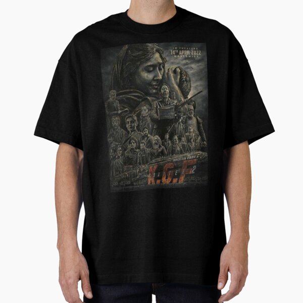 Kgf movie Oversized T-Shirt for Sale by collinsdrawings