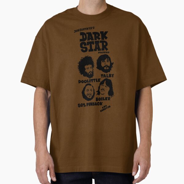 Dark Star: Embrace the Cult Classic by John Carpenter with Retro Sci-Fi Style Oversized T-Shirt by Boogosh