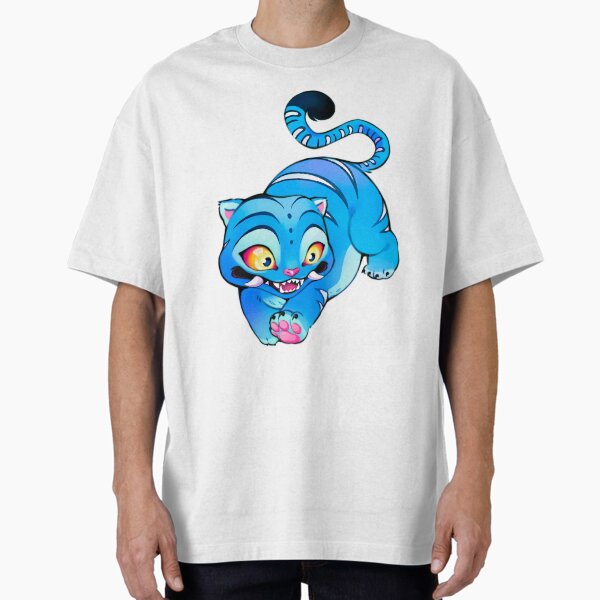 Kpop Demon Hunters Tiger Oversized T-Shirt by mimicoartt