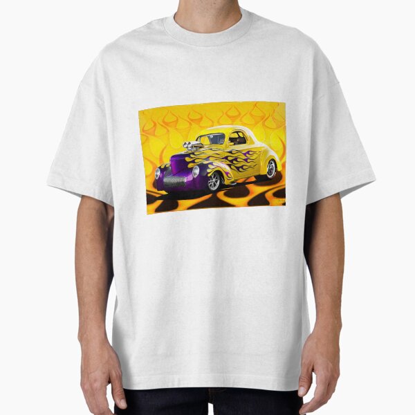 1941 Willys 'Pro Street' Coupe Oversized T-Shirt for Sale by DaveKoontz