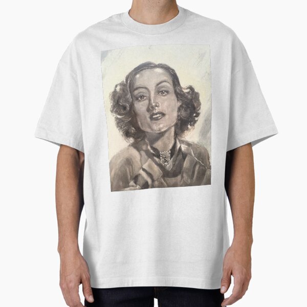 Young Joan at MGM Oversized T-Shirt for Sale by Jpg4art