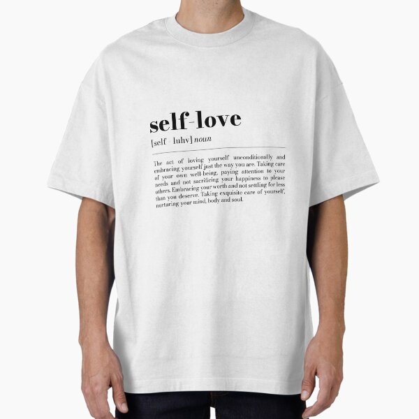 "Self-love | Law of attraction and affirmations art" Oversized T-Shirt for Sale by VerbenaStudio