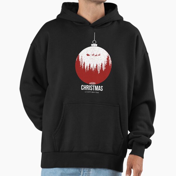 "Merry chrismas happy new year T-shirt" Premium Oversized Hoodie for Sale by Yamakem