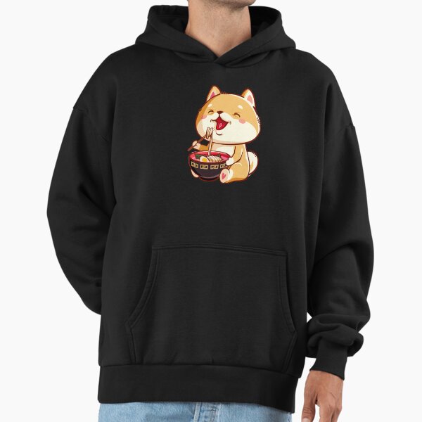 "Ramen Noodle Shiba Inu Kawaii Ramen Shiba Inu Ramen Life" Premium Oversized Hoodie for Sale by enjoytheshirt