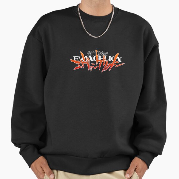 "Neon Genesis Evangelion Logo Designs" Premium Oversized Sweatshirt for Sale by rollerMobster