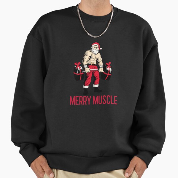"Merry muscle " Premium Oversized Sweatshirt for Sale by FreshFlair