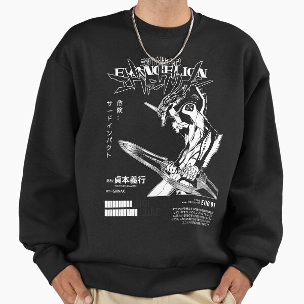 "Evangelion" Premium Oversized Sweatshirt by augzap