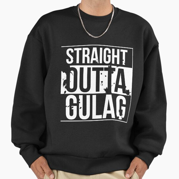 "Straight Outta Gulag" Premium Oversized Sweatshirt for Sale by BJP-Design