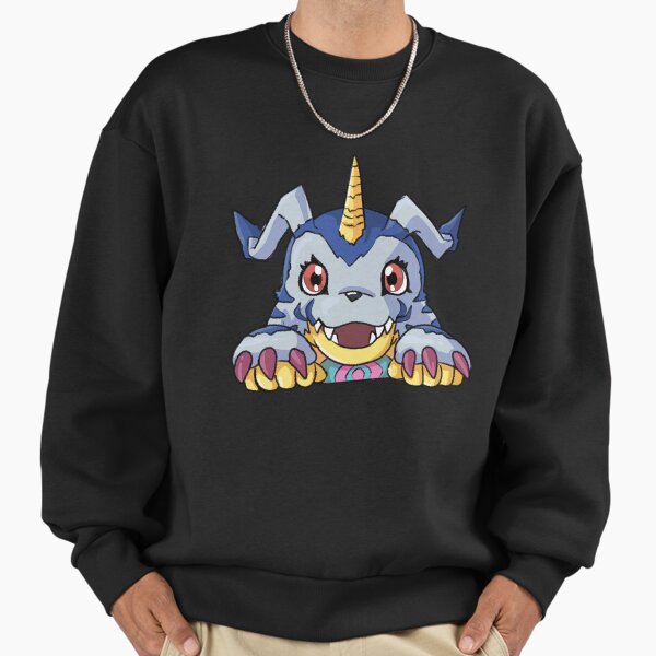 "Peeking Gabuumon " Premium Oversized Sweatshirt for Sale by rawmawr