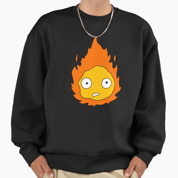 "Calcifer" Premium Oversized Sweatshirt for Sale by BurunaMD