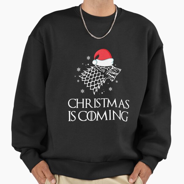 "Santa Claus Christmas Is Coming Holiday" Premium Oversized Sweatshirt for Sale by CracyArtist
