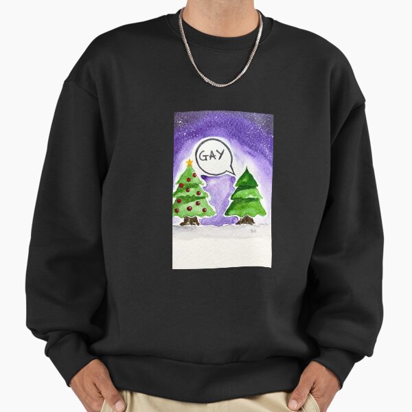 "Gay Chrismas" Premium Oversized Sweatshirt for Sale by katyaveleva