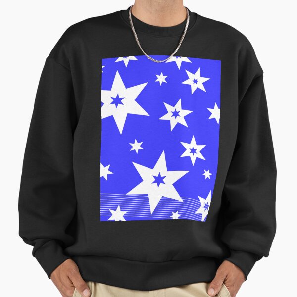 "Colorful Chrismas Stars" Premium Oversized Sweatshirt for Sale by customgiftstore