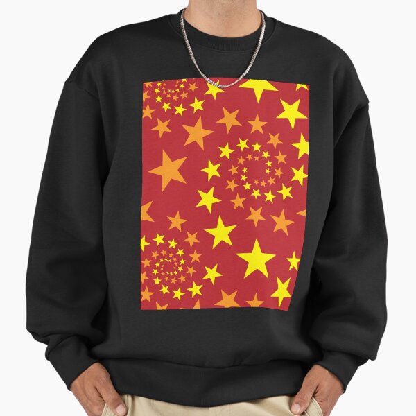 "Colourful Chrismas Stars" Premium Oversized Sweatshirt for Sale by customgiftstore