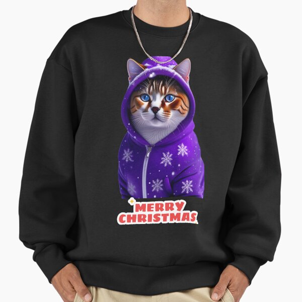 "CAT CHRISMAS" Premium Oversized Sweatshirt by ishoppinglife