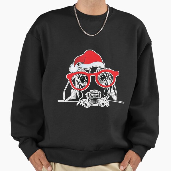 "Dog Santa Cute Funny Christmas" Premium Oversized Sweatshirt for Sale by NeverLoseSF