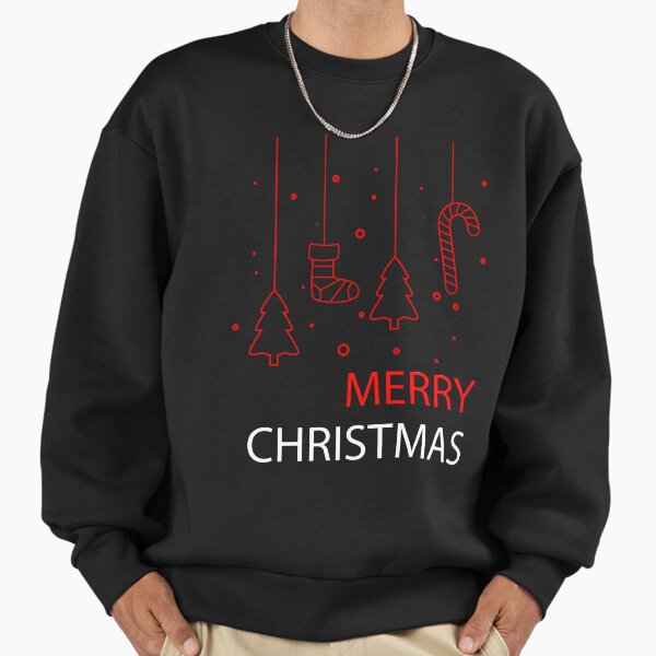 "Merry Christmas" Premium Oversized Sweatshirt for Sale by Fanilah