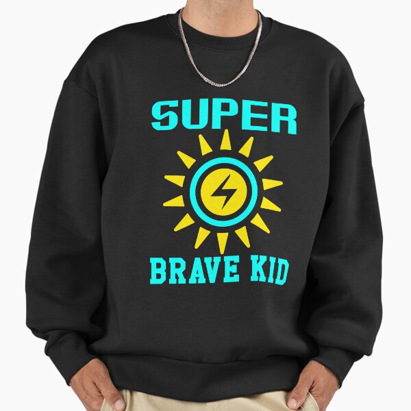 "SUPER BRAVE KIDS" Premium Oversized Sweatshirt for Sale by JodiesDavy