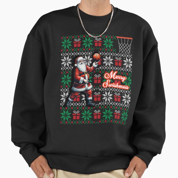 "Merry Swishmas Ugly Christmas" Premium Oversized Sweatshirt for Sale by EmiAndMike