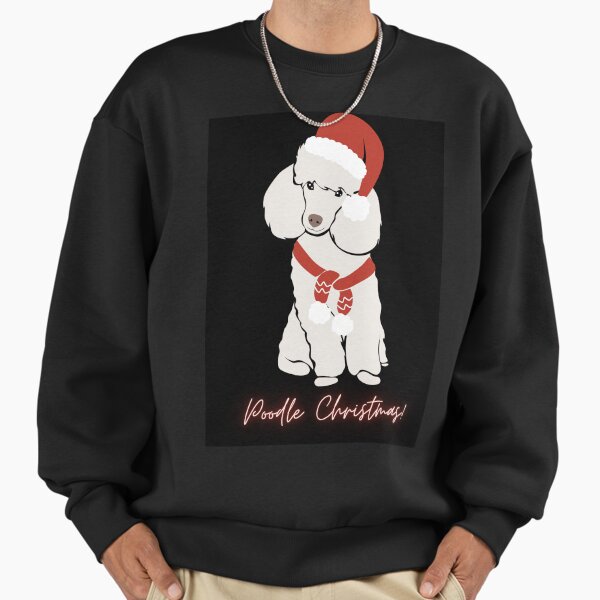 "Poodle Chrismas! " Premium Oversized Sweatshirt for Sale by DigitART-shop