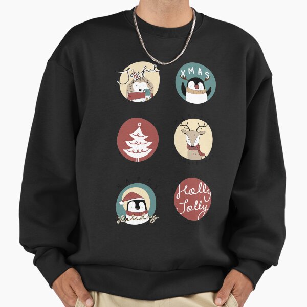 "celebrating chrismas" Premium Oversized Sweatshirt for Sale by greatteesdesign