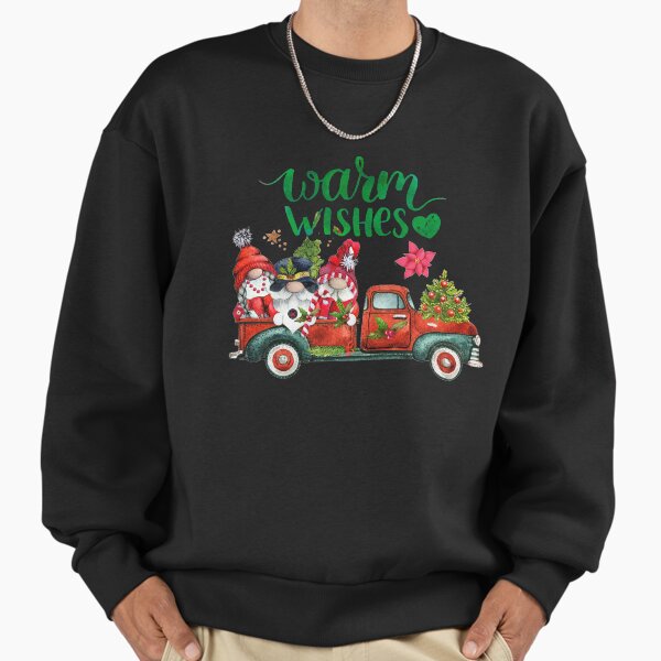 "Warm Wishes With Christmas Funny Gnomes" Premium Oversized Sweatshirt for Sale by SCStafford