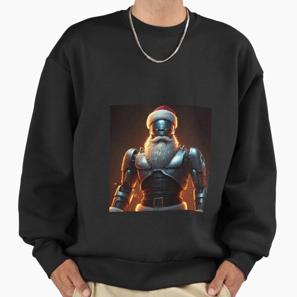 "robo cop as a santa claus" Premium Oversized Sweatshirt for Sale by xtriya
