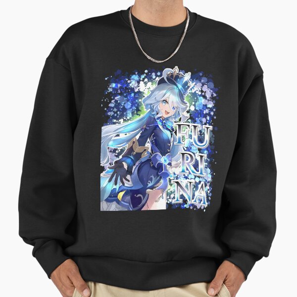 "Furina Genshin Impact Waifu" Premium Oversized Sweatshirt by SegaJenkins