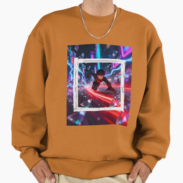 "Scarlet Velocity" Premium Oversized Sweatshirt for Sale by NovaOtaku