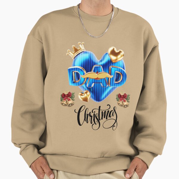 "merry christmas my father" Premium Oversized Sweatshirt by ishoppinglife