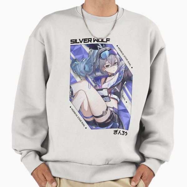 "Silver Wolf - Honkai Star Rail V.1 black ver" Premium Oversized Sweatshirt for Sale by nifroart2022