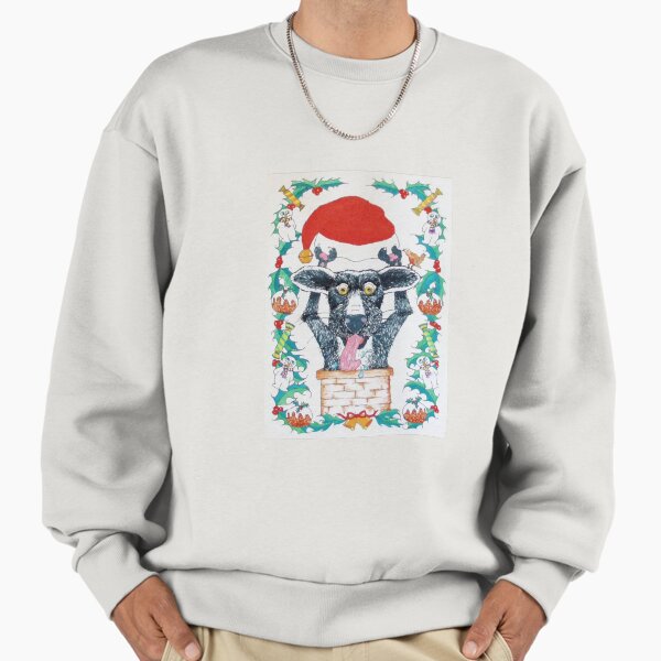 "Chrismas Doggie" Premium Oversized Sweatshirt for Sale by sharpie