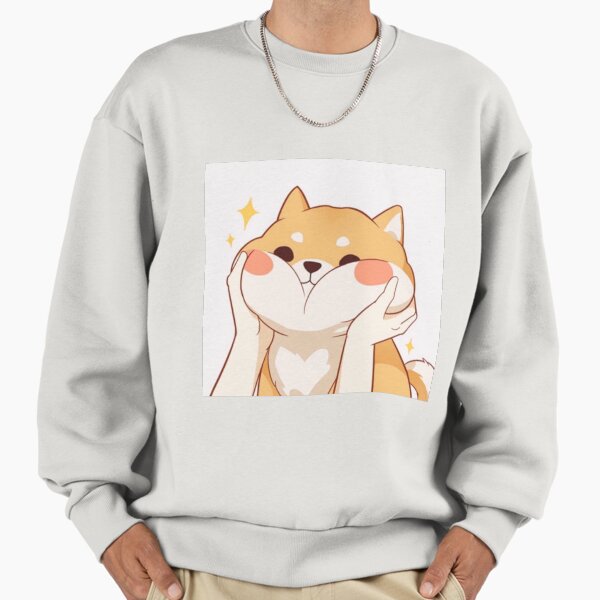 "Kawaii Shiba inu" Premium Oversized Sweatshirt for Sale by arealprincess