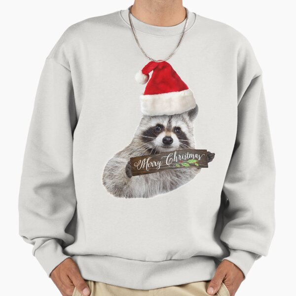"Christmas Raccoon" Premium Oversized Sweatshirt for Sale by aquaman002