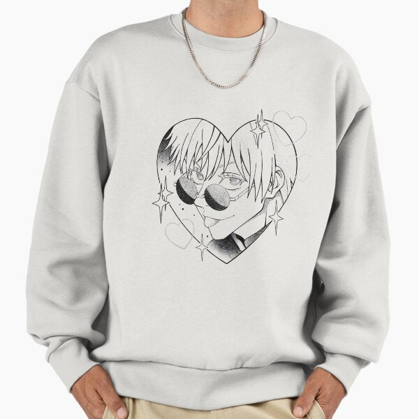 "Gojo Line Art" Premium Oversized Sweatshirt by Dorislike23