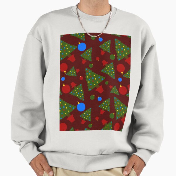 "Christmas pine trees" Premium Oversized Sweatshirt by Nostromo71