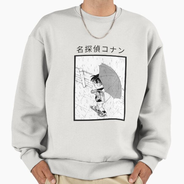 "[Detective Conan] Edogawa Conan" Premium Oversized Sweatshirt for Sale by qkisakiyoko