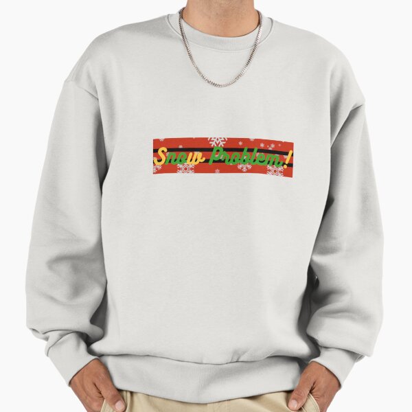 "snow problem" Premium Oversized Sweatshirt for Sale by odysseus1230