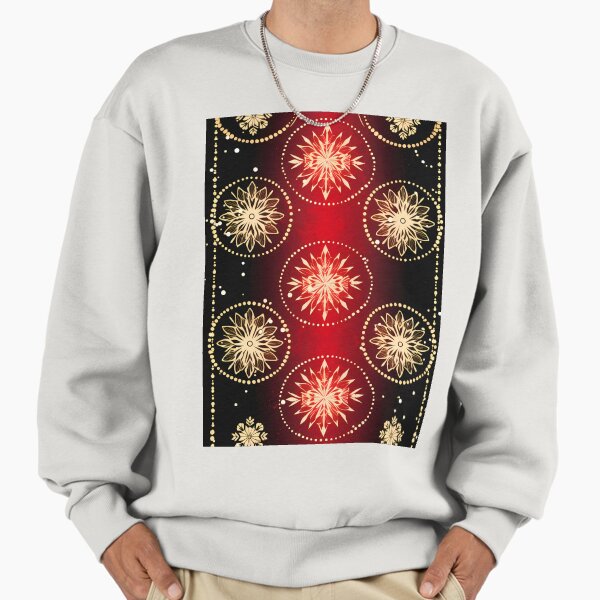 "Christmas Lights Glistening pattern" Premium Oversized Sweatshirt for Sale by lostenvy-shop