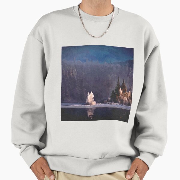 "Snowy forest" Premium Oversized Sweatshirt by theoldsoul