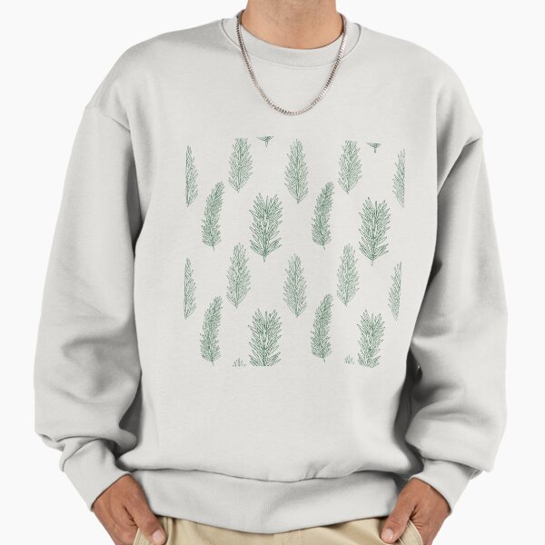 "Green Christmas Pine Branches " Premium Oversized Sweatshirt for Sale by ArDecoS