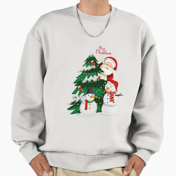 "chrismas tree santaclaus" Premium Oversized Sweatshirt for Sale by naturehikers