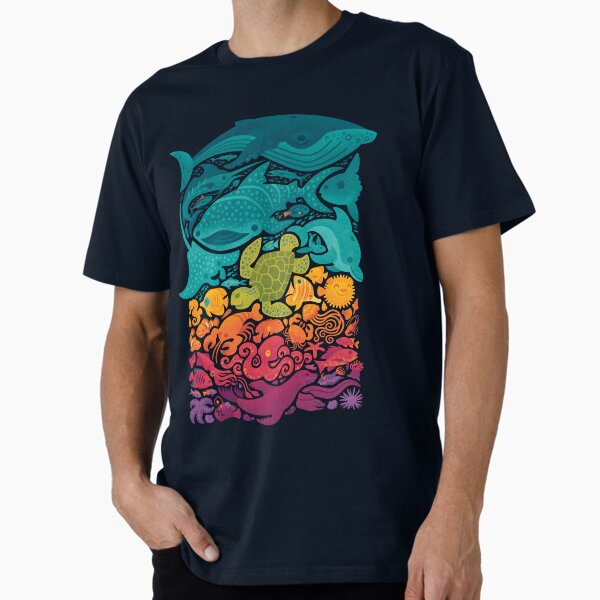 Aquatic Spectrum Premium T-Shirt for Sale by Waynem79