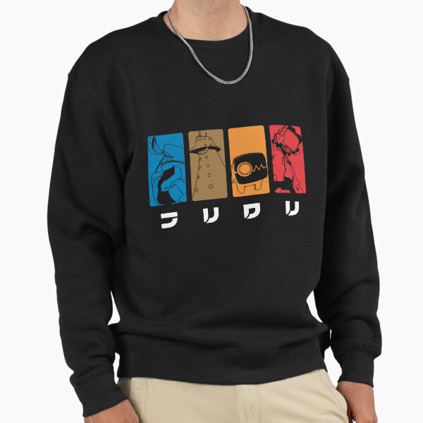 "FLCL" Pullover Sweatshirt by bigthecat