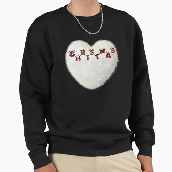 "christmas letters (Heart)" Pullover Sweatshirt for Sale by Mara9