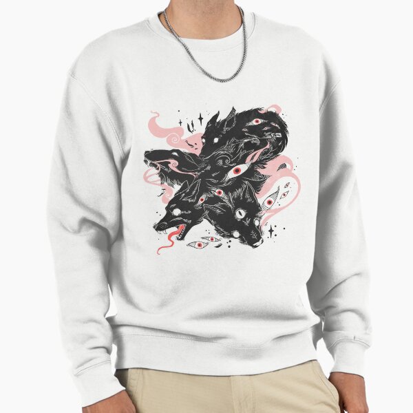 "Wild Wolves With Many Eyes" Pullover Sweatshirt for Sale by cellsdividing